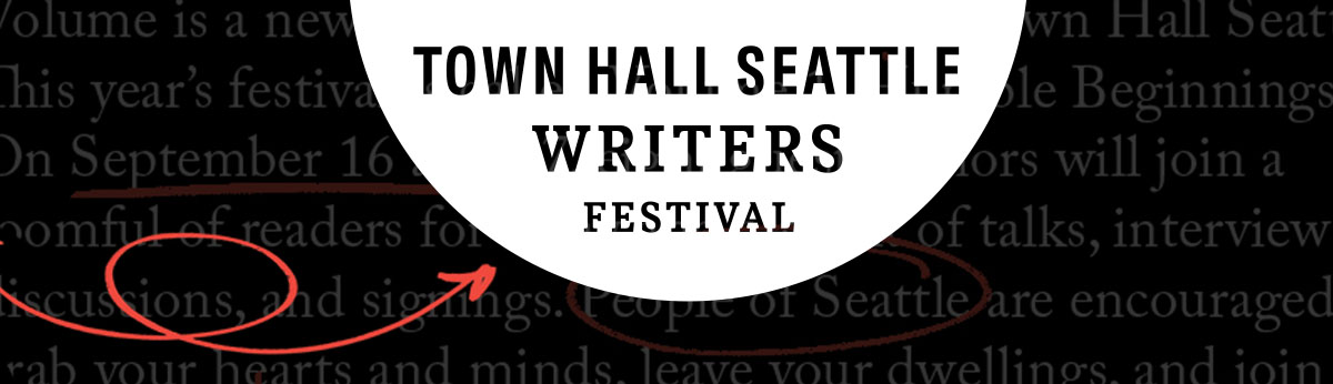Town Hall Seattle Writers Festival Header