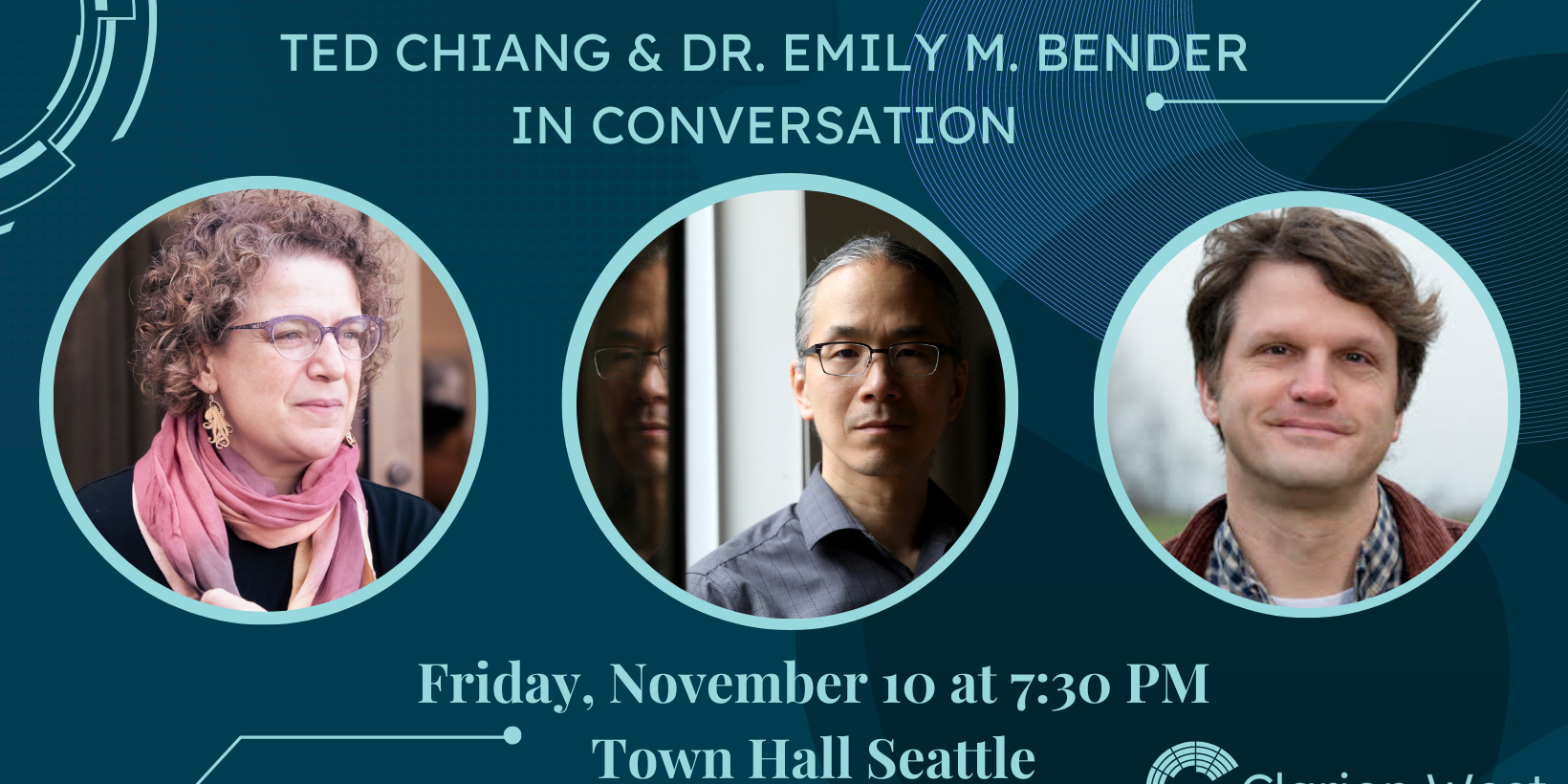 Ted Chiang and Dr. Emily M. Bender – Town Hall Seattle