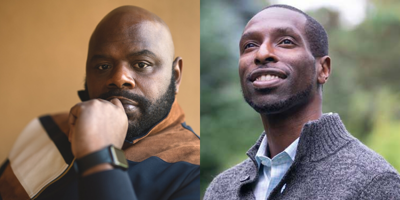 Headshots of Ben McBride (with dark skin and black beard) and Marcus Green (with dark skin and buzzcut)
