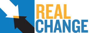 Real Change logo