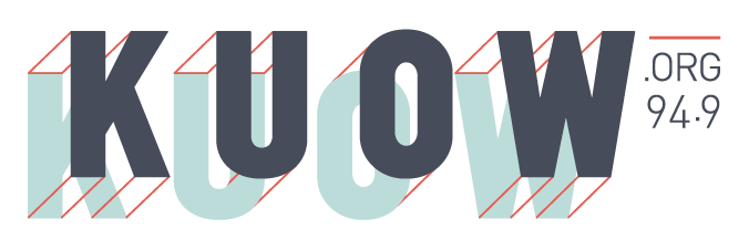 kuow text logo