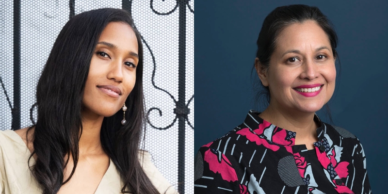 From left to right: Headshots of Anna Malaika Tubbs and Florangela Davila