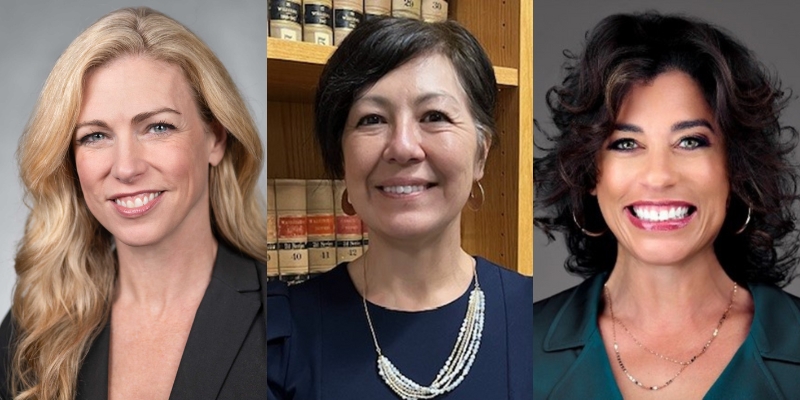 From left to right: Headshots of Amy Barden, Leesa Manion, and Natalie Walton-Anderson