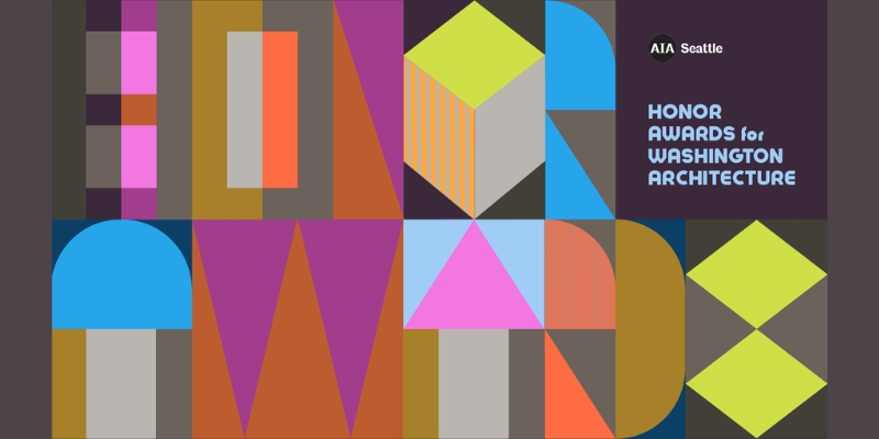 Banner graphic for AIA Seattle Honor Awards for Washington Architecture