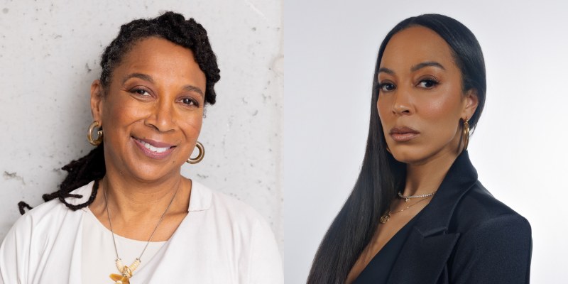 Headshots of Kimberle Crenshaw and Angela Rye