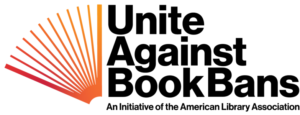 Unite Against Book Bans logo