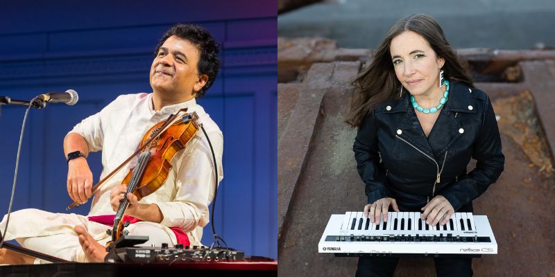 Photos of Ganesh Rajagopalan and Marina Albero