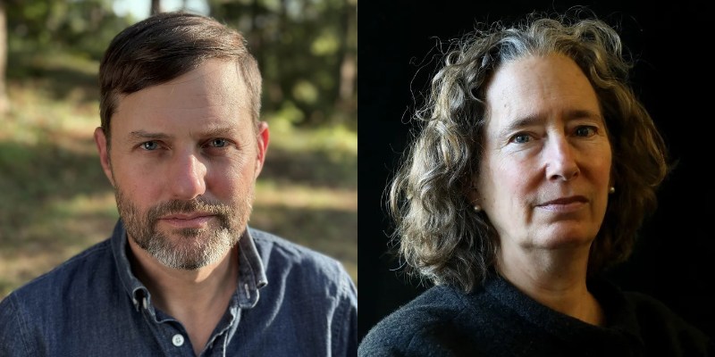 Headshots of Jason Dove Mark and Lynda Mapes