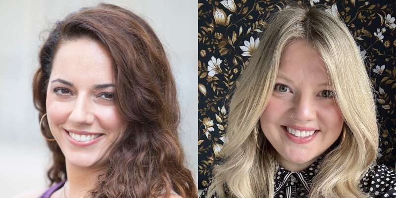 Headshots of Sona Movsesian and Sara K. Runnels