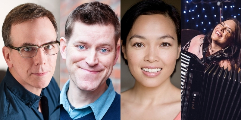 From left to right: Headshots of Paul Morgan Stetler, Basil Harris, Khanh Doan, and Jamie Maschler