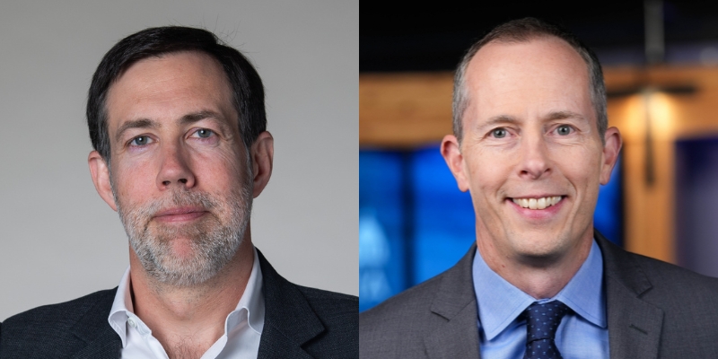 Headshots of Daniel Squadron and Austin Jenkins