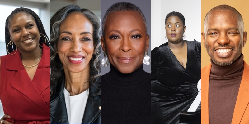 Headshots of Kendra Liddell, Dr. Lora-Ellen McKinney, Vivian Phillips, Jasmine Fripp, Dr. Dave Ragland